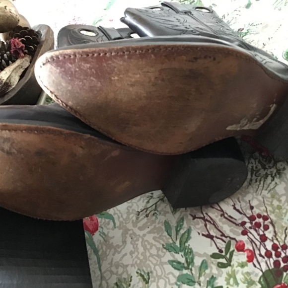 Mens Durango Cowboy Boots - Cowboy Time - Size 10 1/2 D - Nice Dress Boots - Picture 5 of 10